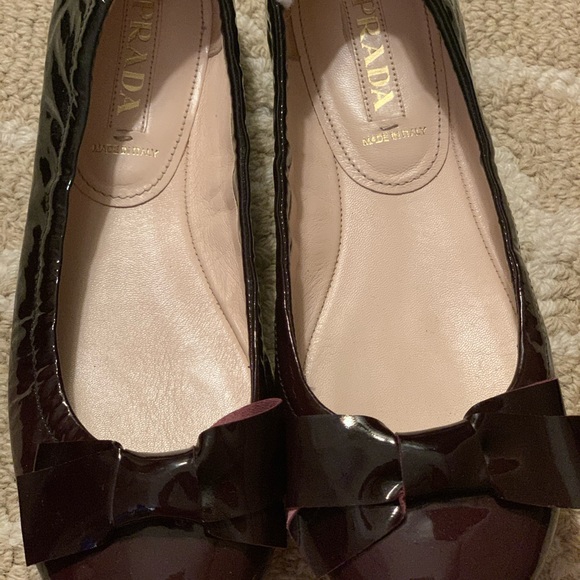 Prada Flats - Barely Worn - Picture 3 of 6
